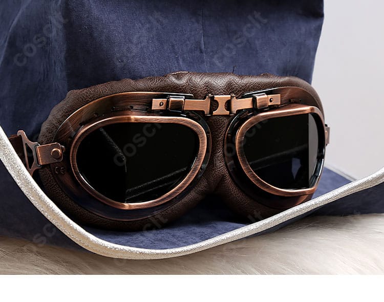 オベロン 英霊博装コスプレ 眼鏡アクセサリーのフレーム形状と質感