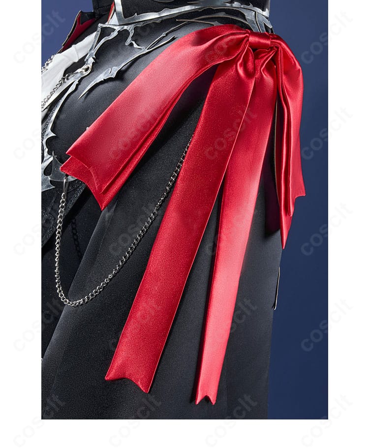 ジョゼフ衣装 左肩袖のデザインディテール（縁取りと装飾）