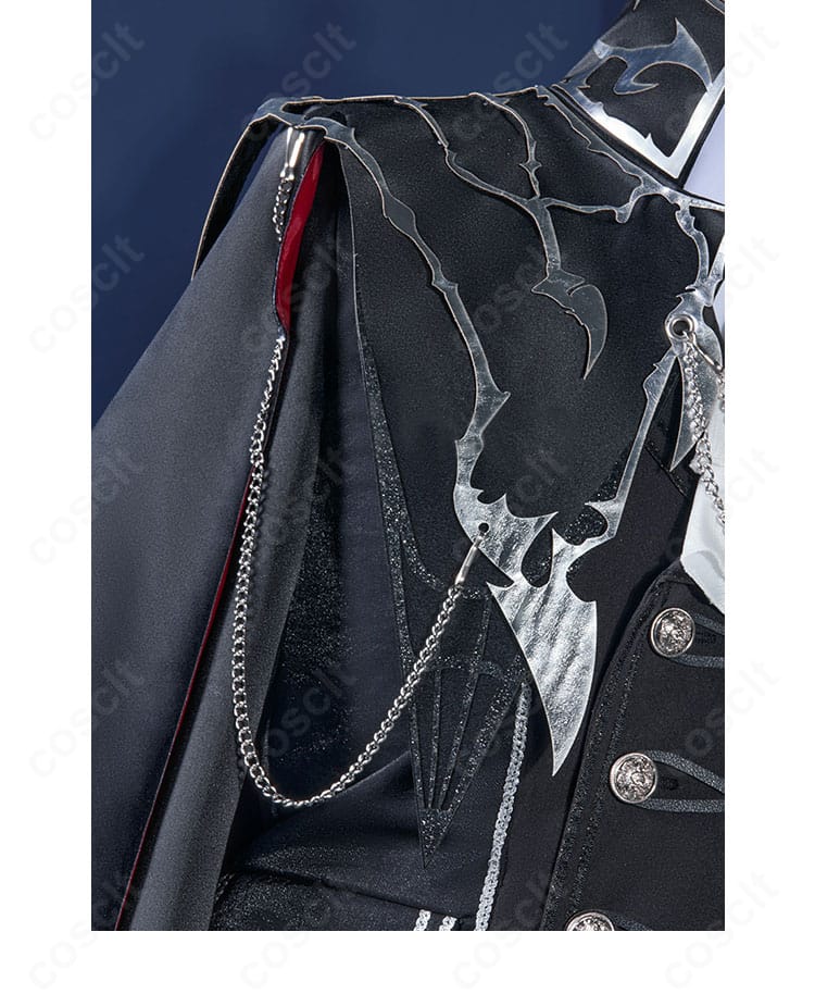 ジョゼフ衣装 右肩袖の装飾アップ（装飾パーツの質感）