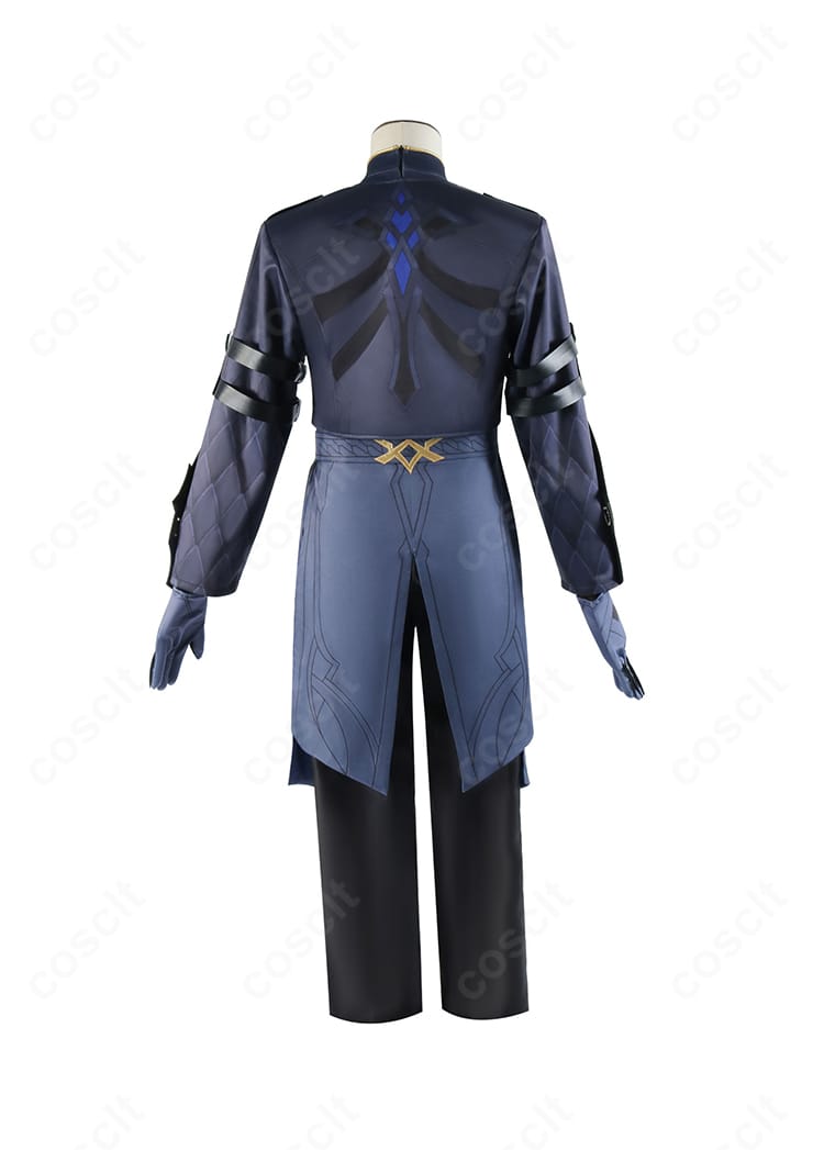 カピターノのインナー背面ディテール。背中の模様と生地の切り替えがわかる拡大画像。