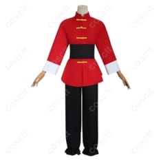 らんま1/2 早乙女乱馬 チャイナ服 コスプレ衣装。高再現で動きやすく撮影・イベントに最適 - 1枚目の画像（サムネイル）