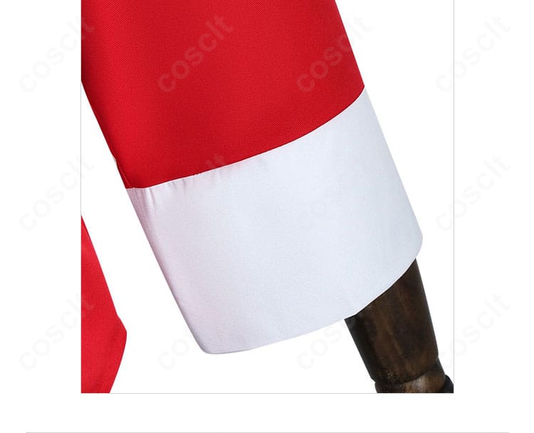 らんま1/2 早乙女乱馬 チャイナ服の袖口ディテール。端部の仕上げと装飾の質感が分かる近接カット。