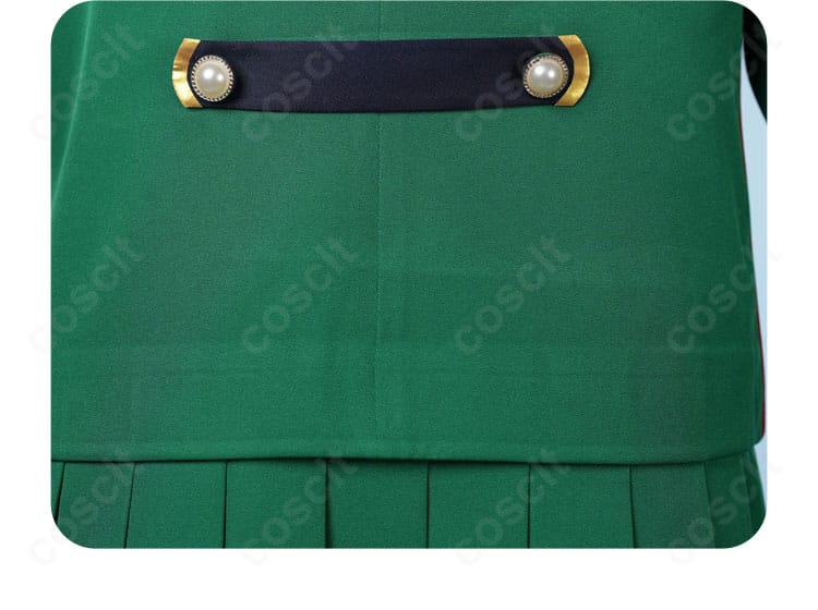 Eden『TRIP』衣装のコート背面装飾ディテール。背面パーツとトリム