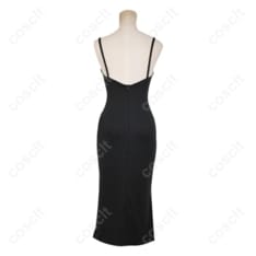 鋼の錬金術師 ラスト 通常衣装コスプレ｜上品セクシーなロングドレスで高再現＆快適 - 4枚目の画像（サムネイル）