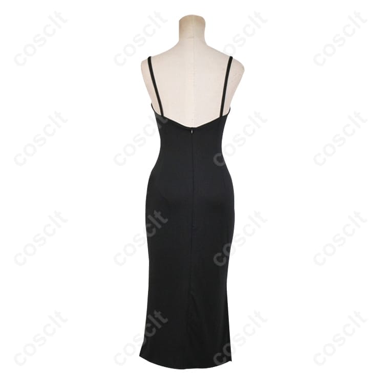 鋼の錬金術師 ラスト 通常衣装コスプレ｜上品セクシーなロングドレスで高再現＆快適 - 4枚目の画像