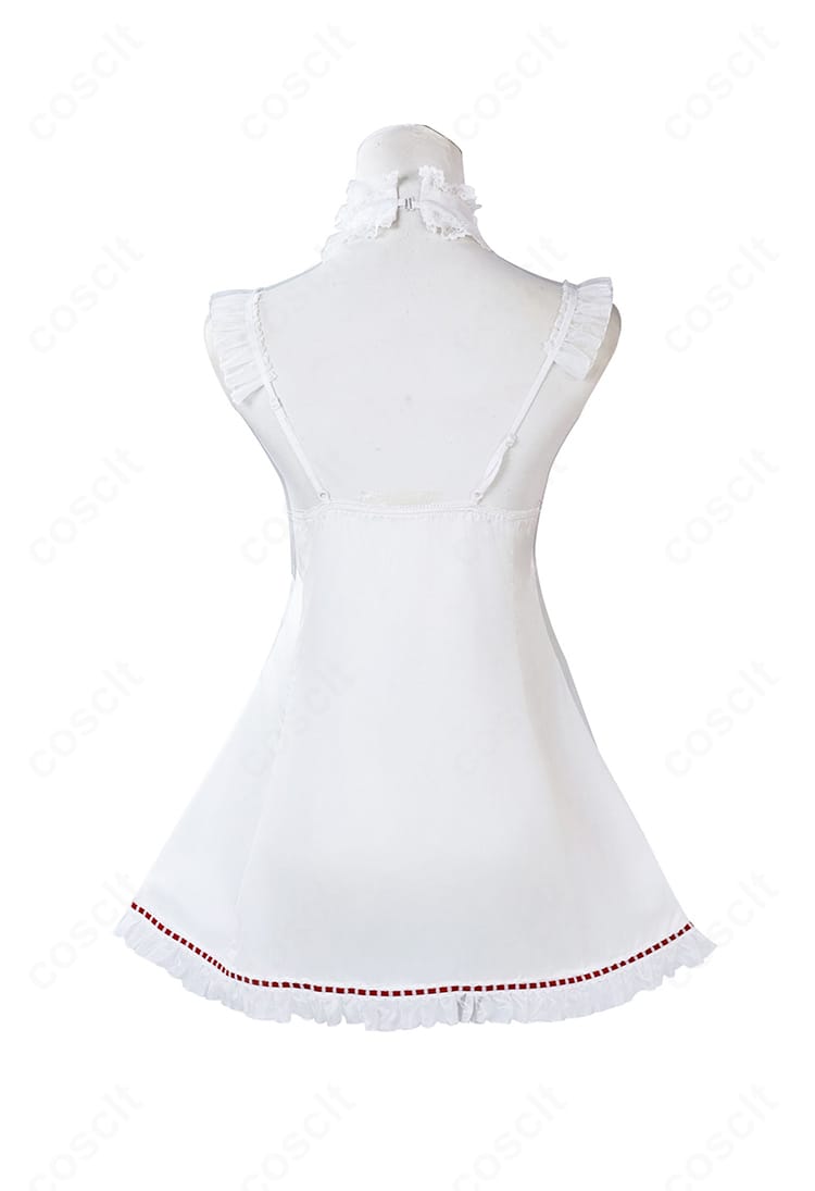 スカート前面の装飾アップ。可愛らしいモチーフの配置がポイント