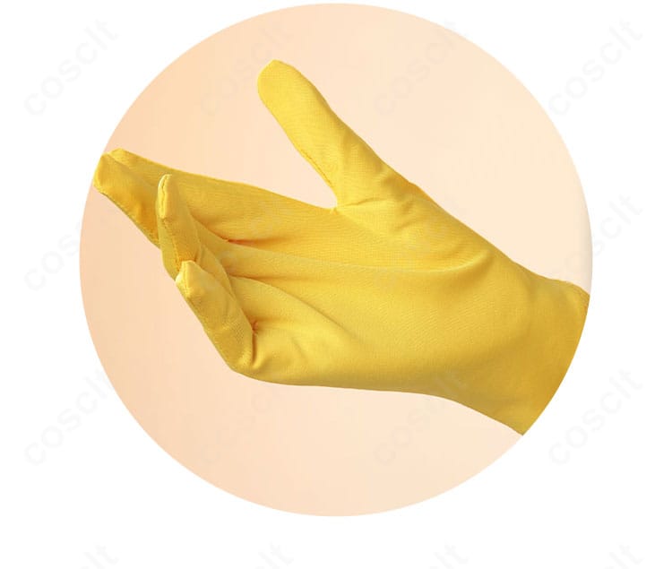 フロリアン・ブランド コスプレ衣装の手袋ディテール(素材感と装飾)