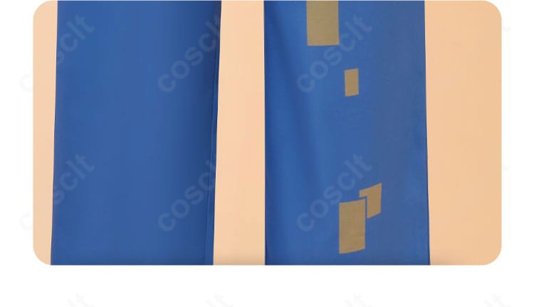 フロリアン・ブランド コスプレ衣装のズボン装飾とステッチの拡大