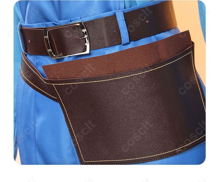 フロリアン・ブランド コスプレ衣装の腰帯と腰飾りの意匠アップ