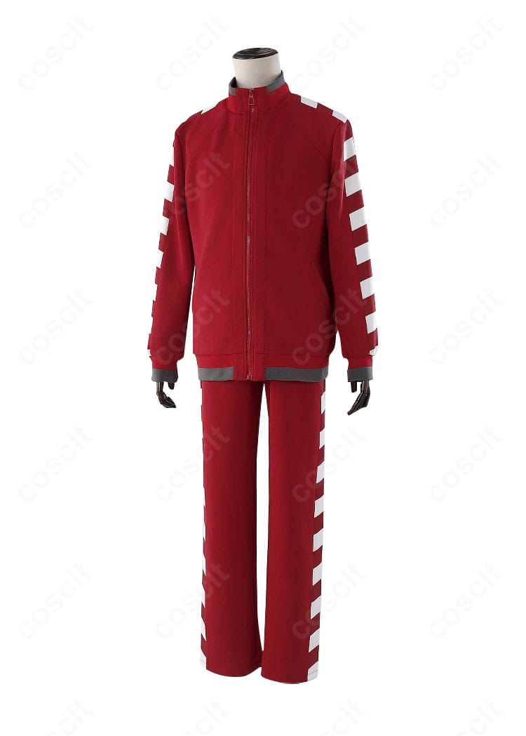 ペルソナ5 秀尽学園高校 ジャージ コスプレ衣装の正面全身ビュー