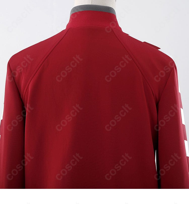 ペルソナ5 ジャージ コスプレ衣装 背面ヨークや切り替え部のディテール