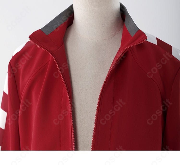 ペルソナ5 ジャージ コスプレ衣装 パーツに付くチェーン装飾ディテール