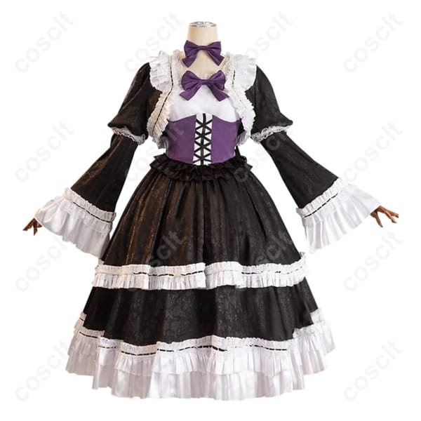 DEATH NOTE 弥海砂 ゴシックコスプレ衣装 高再現で着脱ラク、イベント撮影に最適