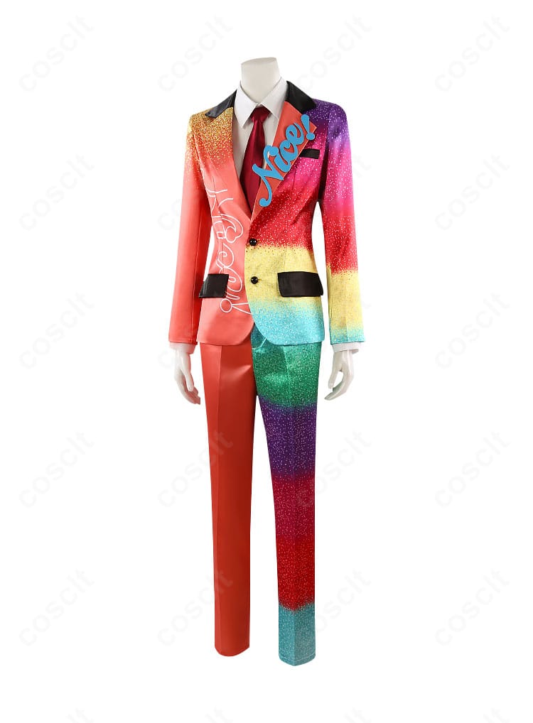 『あんさんぶるスターズ!!』ナイス・アルネブ・サンダー コスプレ衣装の左側面シルエットと袖のライン