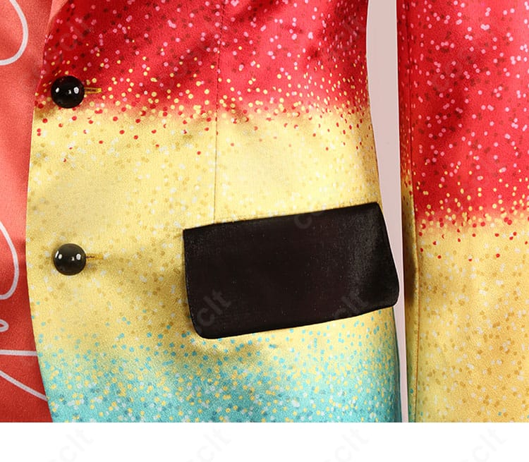 『あんさんぶるスターズ!!』ナイス・アルネブ・サンダー コスプレ衣装のポケットまわりと縫製ディテール