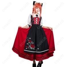 狼と香辛料 ホロ アルザス民族衣装 再現度重視の上品ドレス。撮影・イベントに最適 - 2枚目の画像（サムネイル）