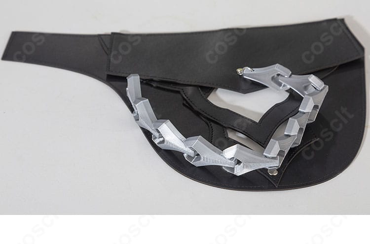 崩壊:スターレイル モゼ 無 コスプレ衣装の腰飾りクローズアップ。個性的なパーツで全体を引き締めるデザイン。