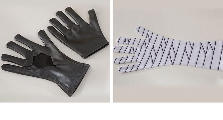 崩壊:スターレイル モゼ 無 コスプレ衣装の手袋と手元装飾。指先飾りと手鎧のディテールが確認できる。