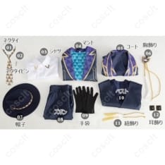 崩壊：スターレイル アベンチュリン 通常衣装｜精緻刺繍で威厳を再現、イベントと撮影に最適 - 6枚目の画像（サムネイル）