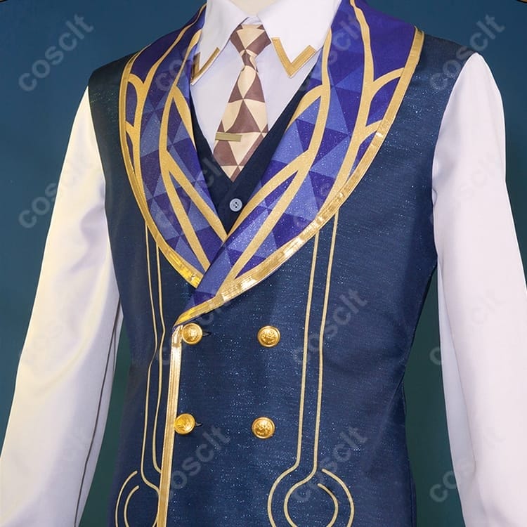 崩壊：スターレイル アベンチュリン 通常衣装｜精緻刺繍で威厳を再現、イベントと撮影に最適 - 5枚目の画像