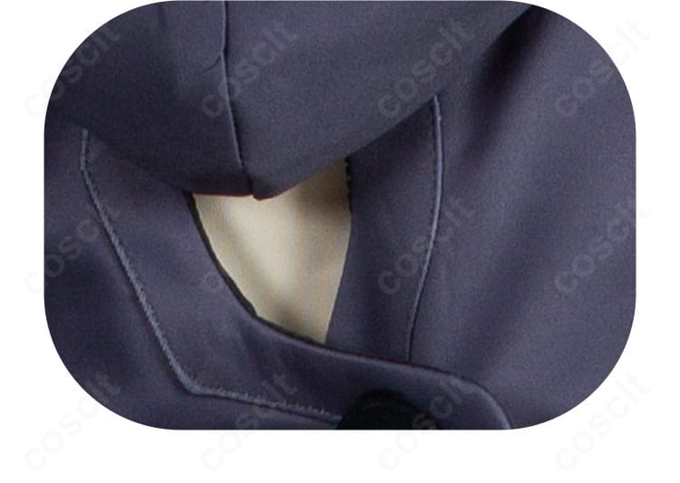 背面ディテール：全体の後ろ姿バランスが分かるカカワーシャ幼少期衣装