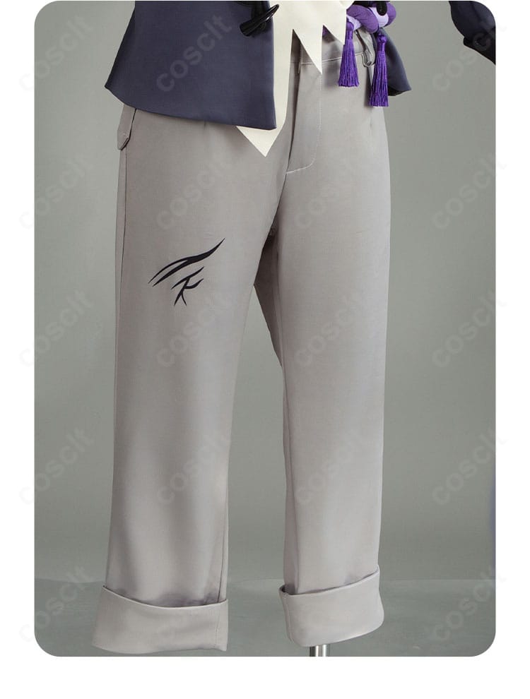 パンツ装飾ディテール：カカワーシャ幼少期ズボンの意匠と質感