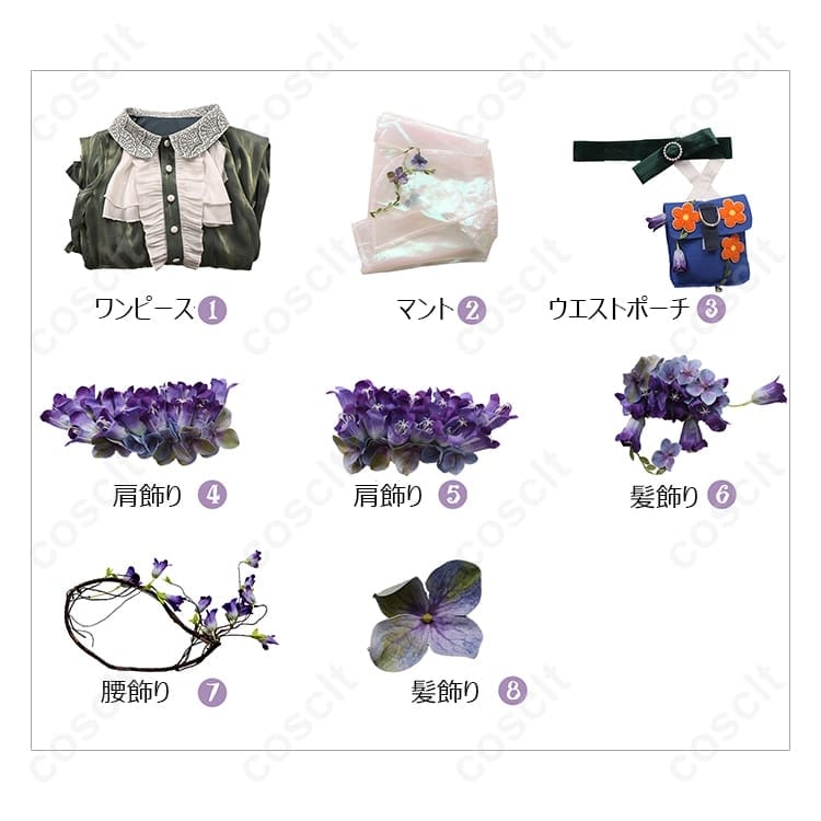 第五人格 アニー・レスター 清潔な翼 コスプレ衣装 高再現で撮影映え、快適設計でイベント向き - 4枚目の画像