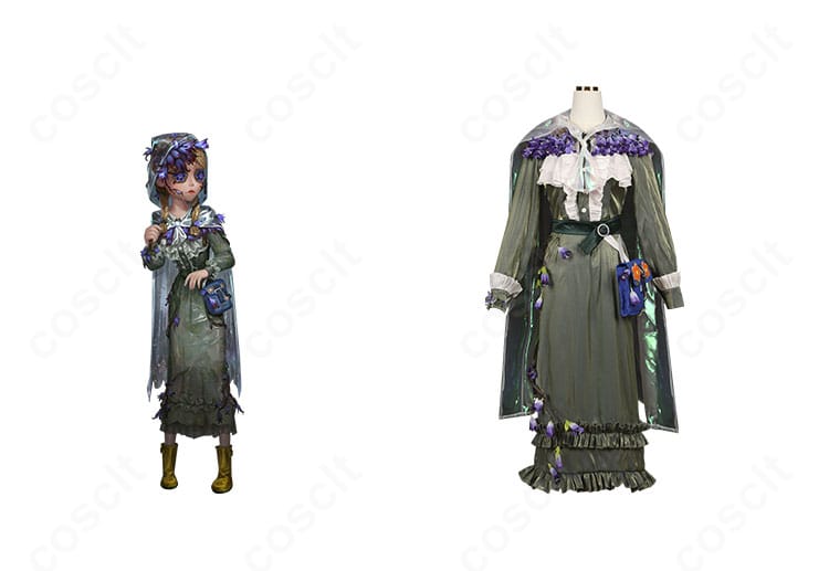 アニー・レスター(玩具職人)清潔な翼のコスプレ衣装・正面全体。高忠実度の装飾と配色を再現。