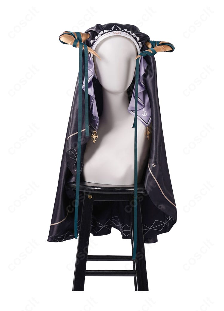 宝鐘マリン 海賊スタイルのヘッドアクセ正面装飾ディテール