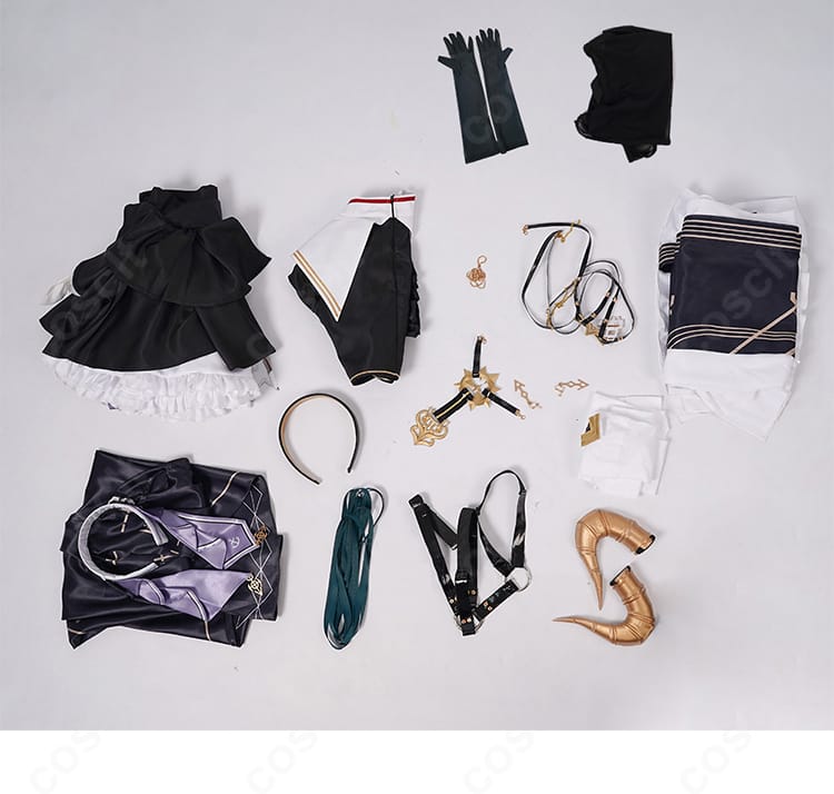 宝鐘マリン 1stライブ衣装 一式セット内容の一覧画像