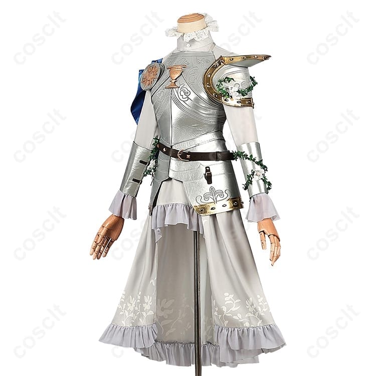 Identity V 心理学者 エダ・メスマー 銀の騎士衣装 高再現でイベント・撮影に最適 - 2枚目の画像