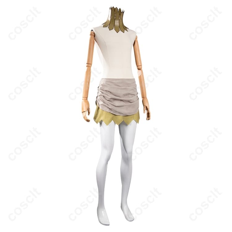 ダンジョン飯 リシオン コスプレ衣装。薄手で快適、はだけにくい設計で撮影もイベントも高再現 - 3枚目の画像