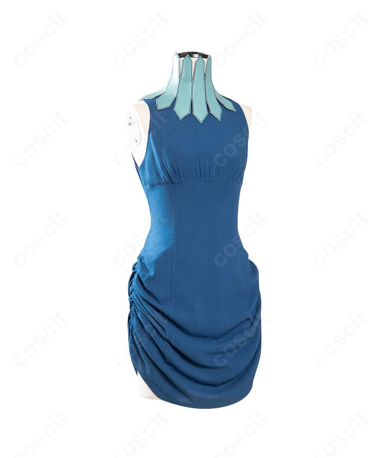 ダンジョン飯 マルシル・ドナトー コスプレ衣装の右側面。シルエットと縫製ラインのディテール