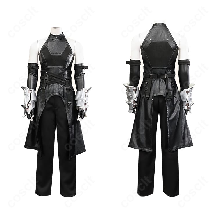 セフィロス 羽刃の修験装コスプレの装飾クローズアップ。刺繍と金属調パーツの質感、コントラストの美しさを表現