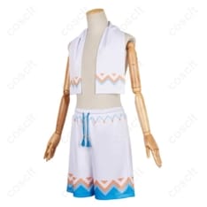 原神 空 ナタ温泉コスプレ衣装。軽量通気で長時間快適、写真映えする高再現ディテール - 3枚目の画像（サムネイル）