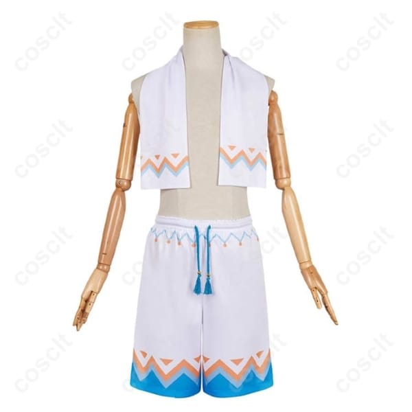 原神 空 ナタ温泉コスプレ衣装。軽量通気で長時間快適、写真映えする高再現ディテール