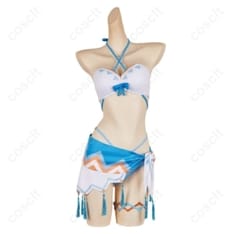 原神 蛍 ナタ温泉水着コスプレ衣装｜通気性と再現度を両立、撮影会・イベント向け - 1枚目の画像（サムネイル）