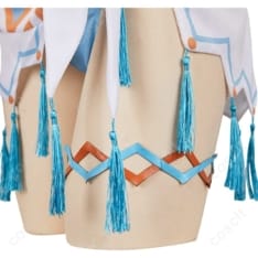 原神 蛍 ナタ温泉水着コスプレ衣装｜通気性と再現度を両立、撮影会・イベント向け - 5枚目の画像（サムネイル）