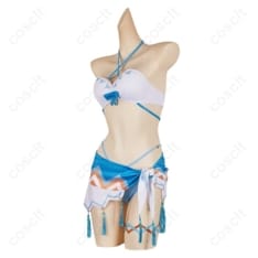 原神 蛍 ナタ温泉水着コスプレ衣装｜通気性と再現度を両立、撮影会・イベント向け - 2枚目の画像（サムネイル）