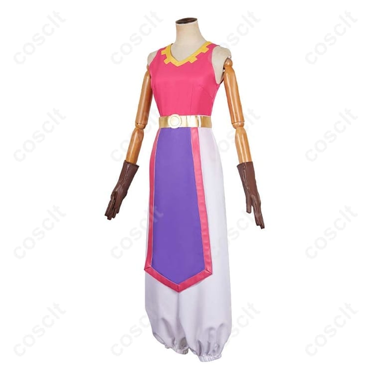 ゼルダの伝説 ゼルダ姫 コスプレ衣装 再現度重視で軽量、イベントから撮影まで - 2枚目の画像