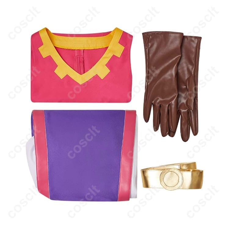 ゼルダの伝説 ゼルダ姫 コスプレ衣装 再現度重視で軽量、イベントから撮影まで - 6枚目の画像