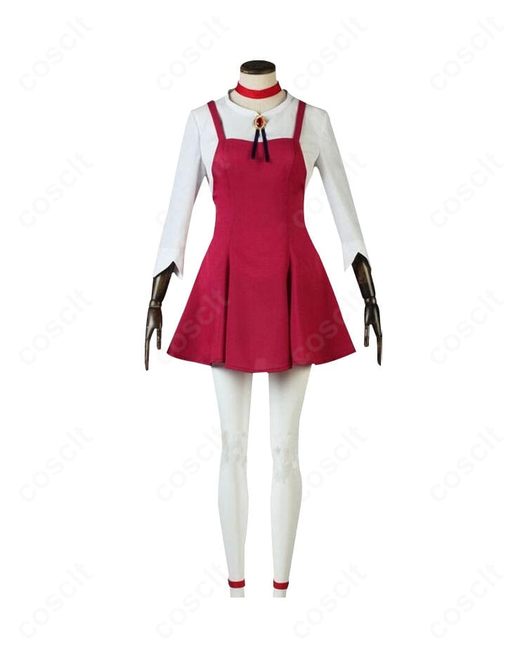 ゲゲゲの鬼太郎 ねこ娘 コスプレ衣装の正面ディテール。高発色の生地感ときれいなシルエット、縫製の仕上がりを確認できる写真。