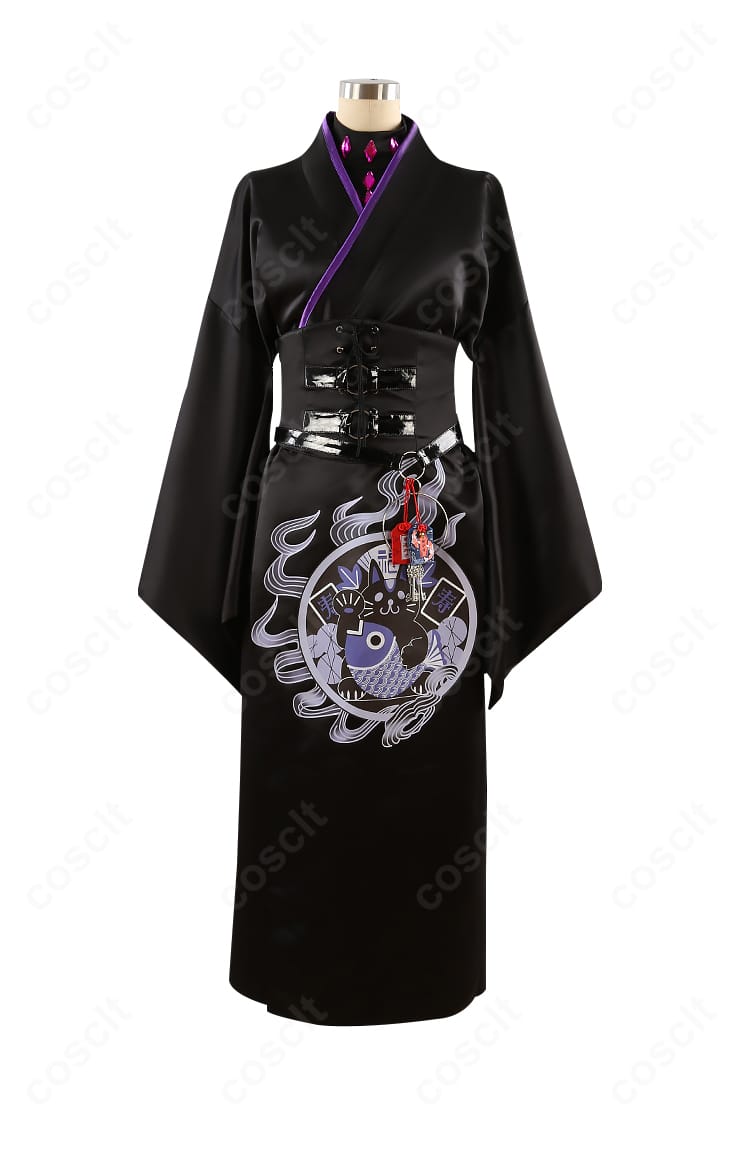 エドモン・ダンテス 英霊博装の装飾クローズアップ。縁取りと刺繍調意匠が高級感を演出。