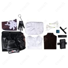 アークナイツ 焔影リード 焔影衣装コスプレ 高再現でクールに映えるフルセット - 6枚目の画像（サムネイル）