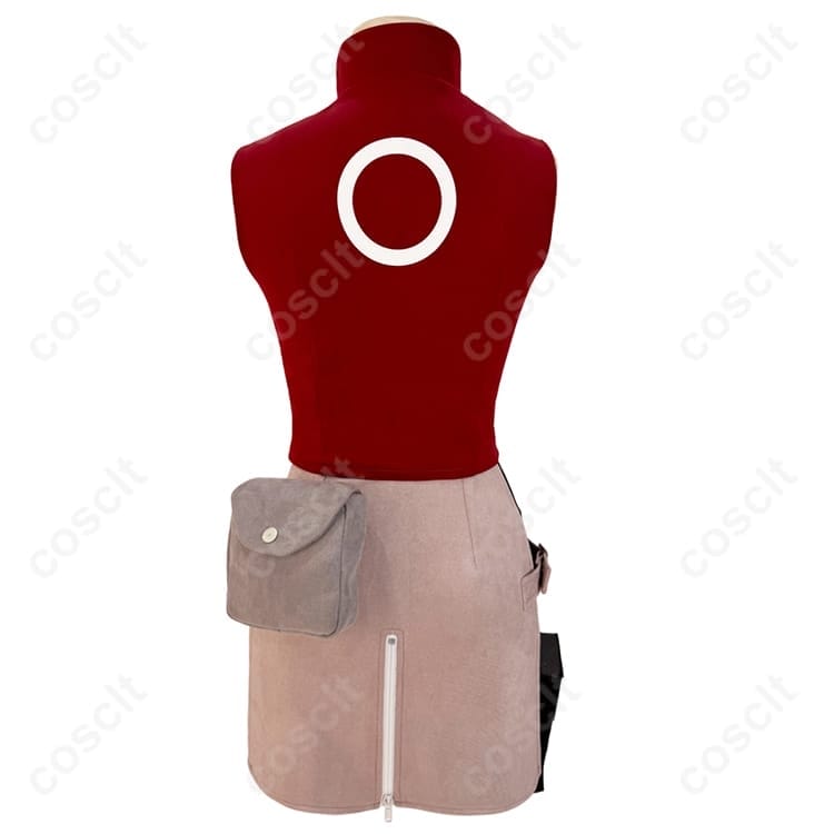 ナルト疾風伝 春野サクラ衣装｜高再現で軽快、撮影会・イベントに最適 - 2枚目の画像