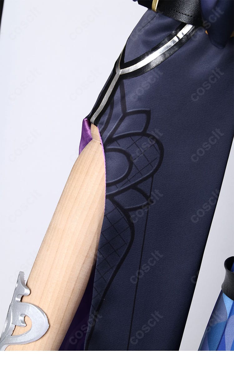 ジェイド 十の石心コスプレ衣装の袖口装飾ディテール