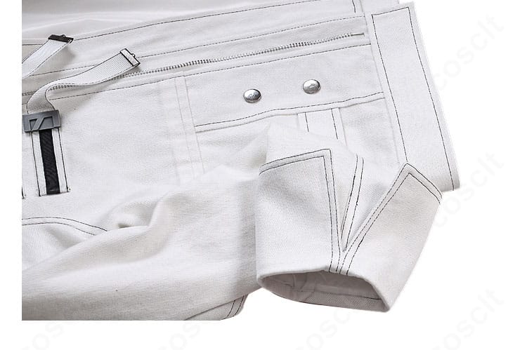 恋と深空 セイヤ「時のかけら」衣装全体の細部確認。ステッチワークと素材コントラストをチェックできる写真