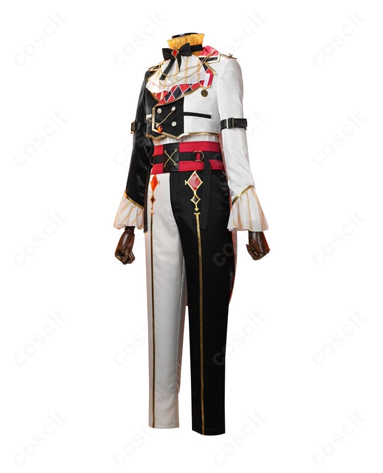 礼瀬マヨイ デッドエンドランド衣装の側面シルエットと装飾配置