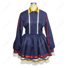 ブルーアーカイブ 愛清フウカ コスプレ衣装｜通気性よく高再現、撮影映えする上品メイド風セット - 5枚目の画像（サムネイル）