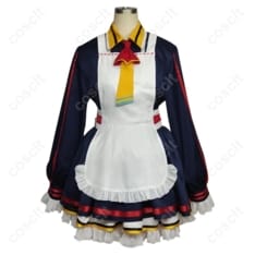 ブルーアーカイブ 愛清フウカ コスプレ衣装｜通気性よく高再現、撮影映えする上品メイド風セット - 1枚目の画像（サムネイル）